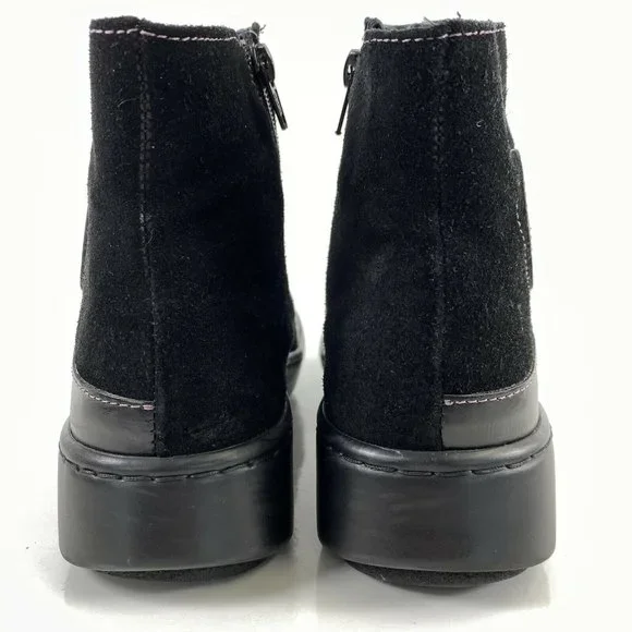 NAOT Comfort Ankle Boot Oyster Black Suede Leather - Picture 5 of 11